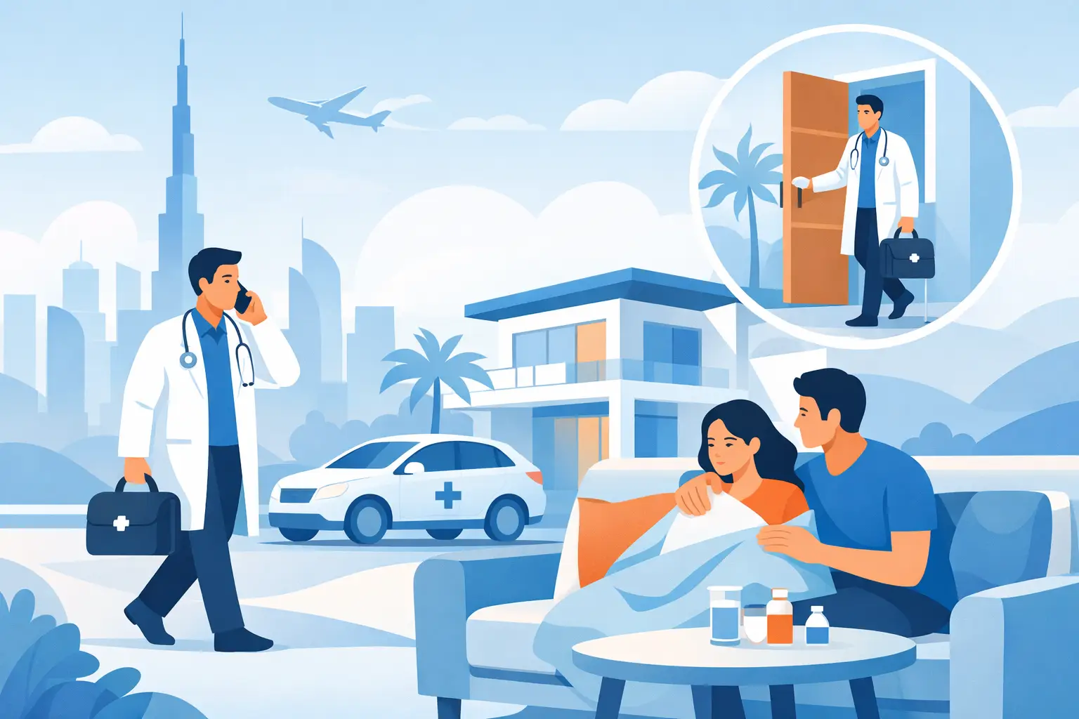 Doctor on Call Dubai for Fast Care at Home