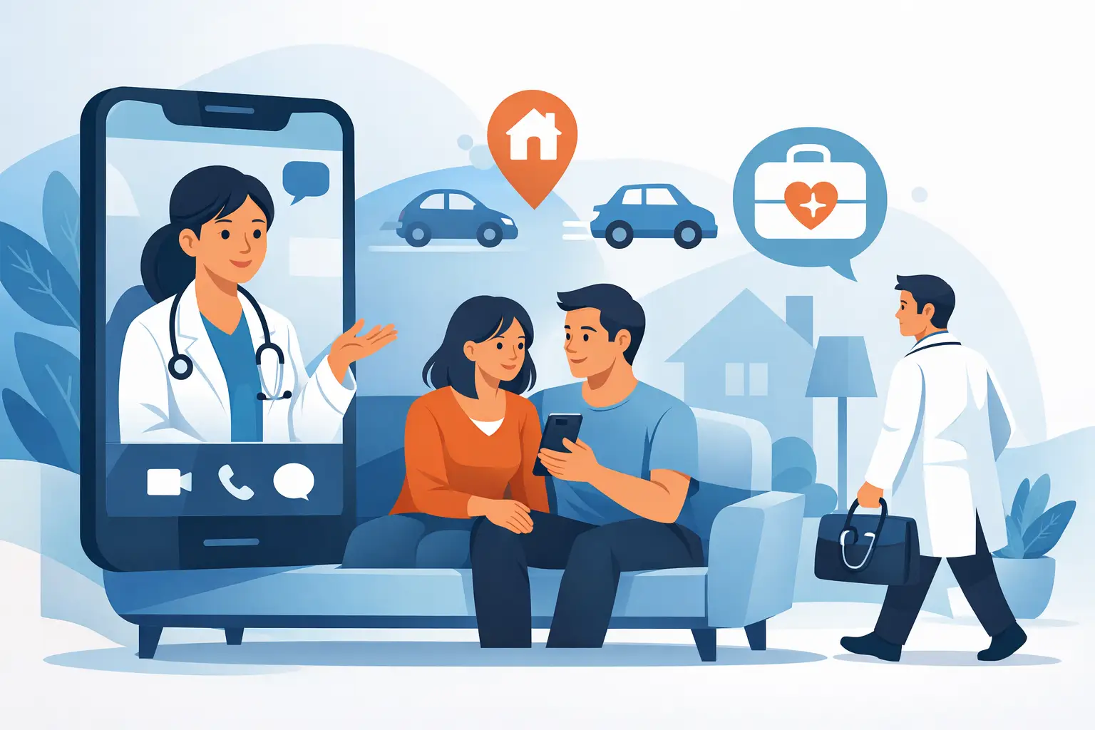 How Doctor on Call Works at Home
