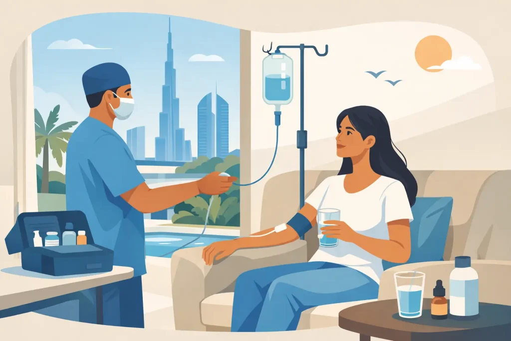 IV Therapy at Home in Dubai: What to Expect