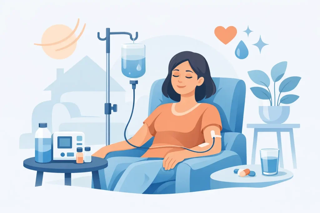 Wellness Drips at Home for Convenient Care