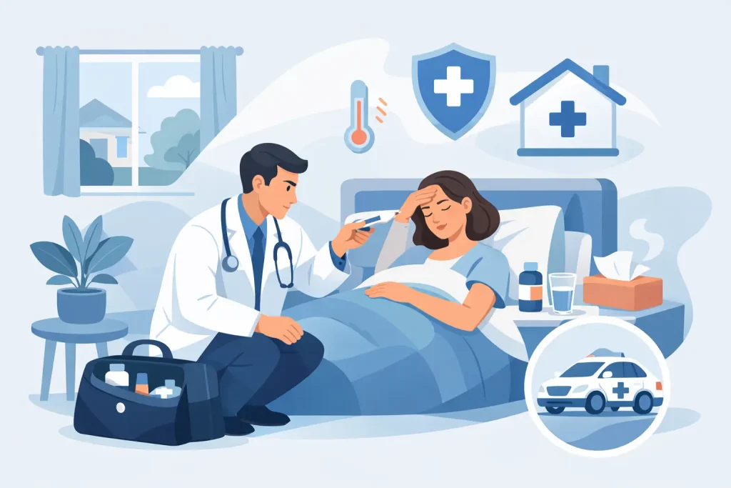 When a Doctor Visit at Home for Fever Helps