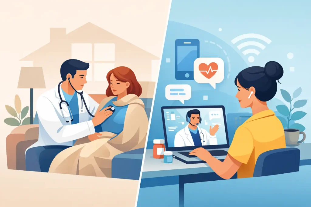 Home Doctor Versus Telemedicine: Which Fits?