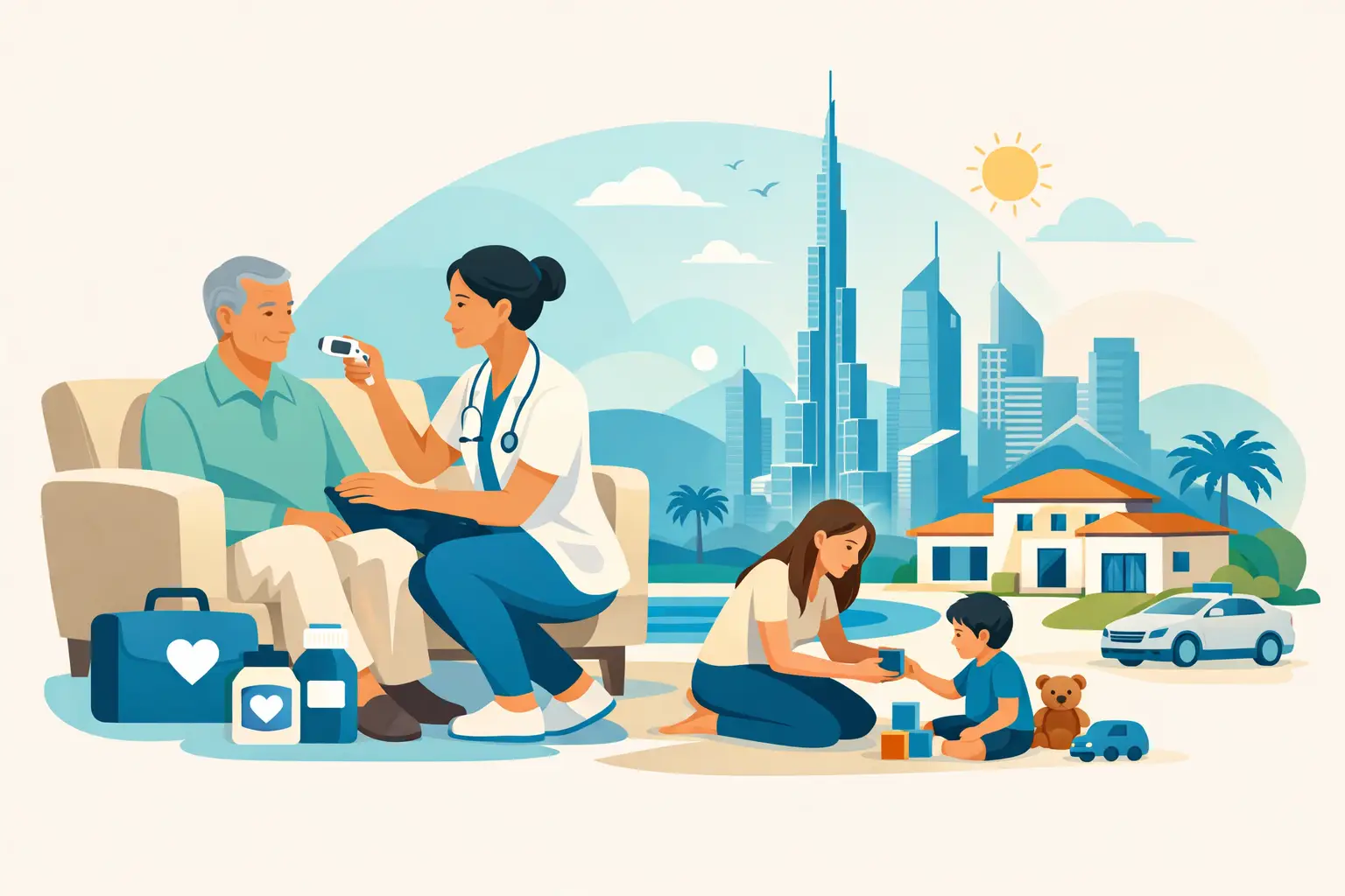 Home Healthcare in Dubai That Fits Real Life
