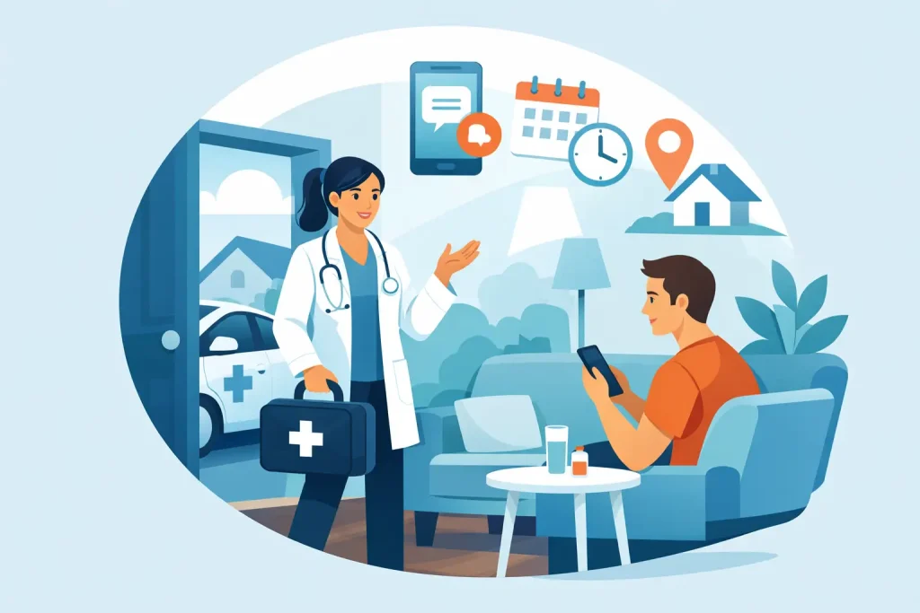 How to Book an Urgent Doctor Visit at Home