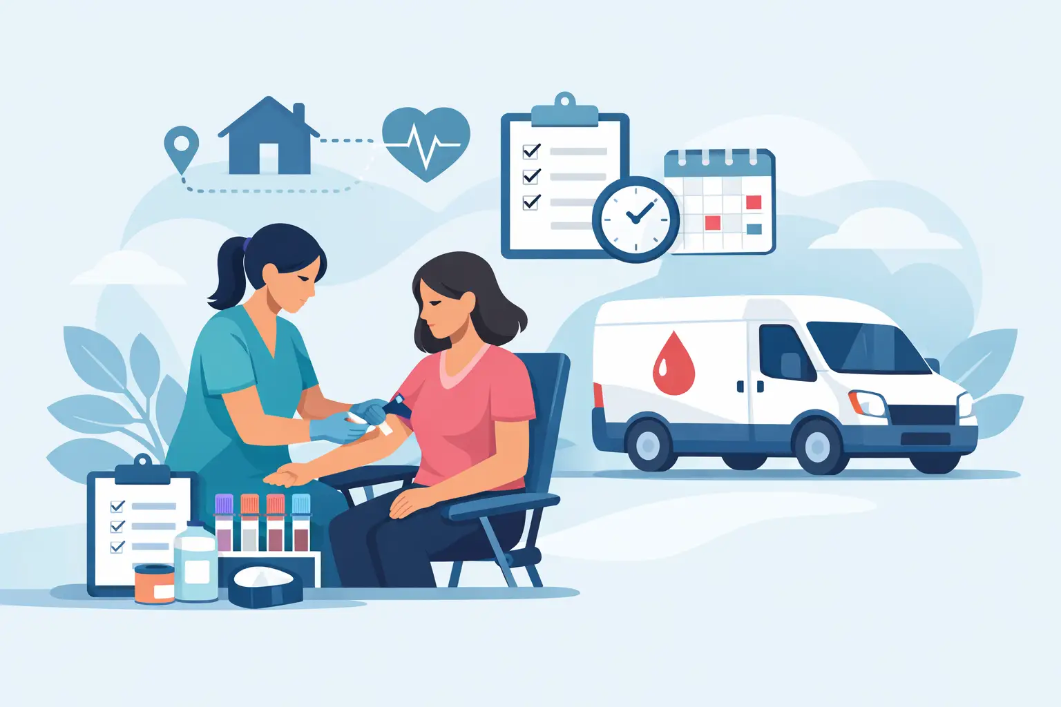 Mobile Blood Draw Preparation Made Simple