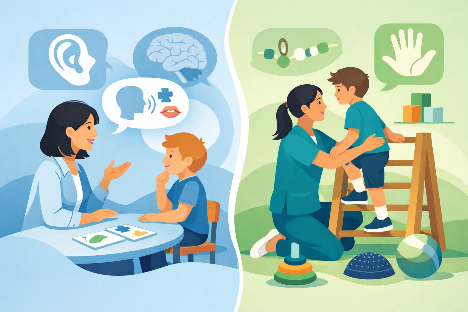 Speech Therapist Versus Occupational Therapist