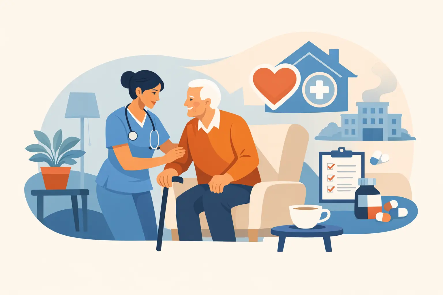 When a Home Nurse for Elderly Patients Helps