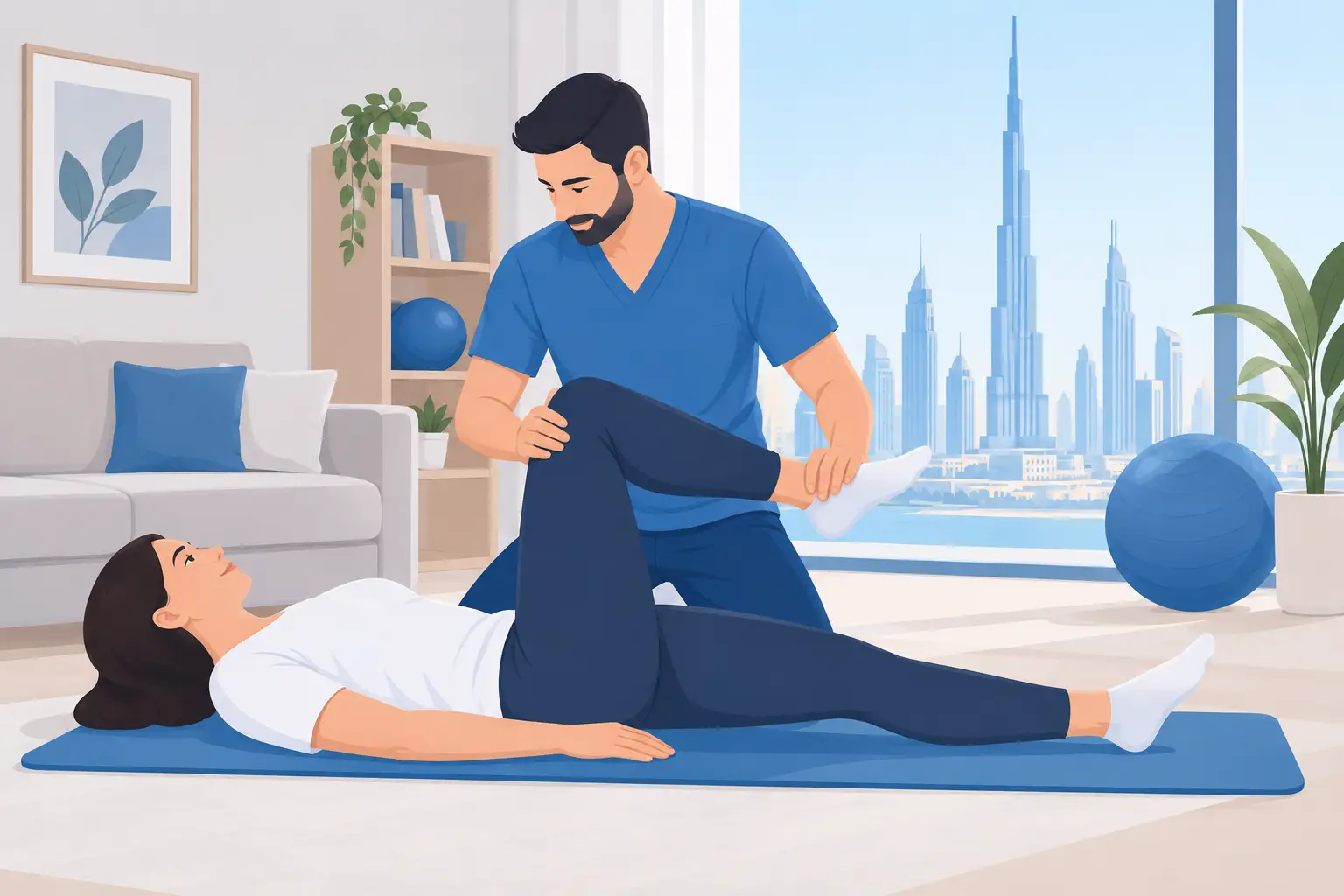 How to Schedule Home Physiotherapy in Dubai