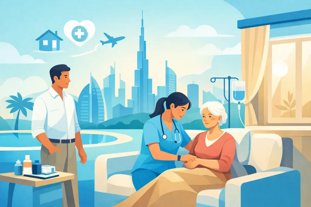 Private Nursing at Home in Dubai Explained