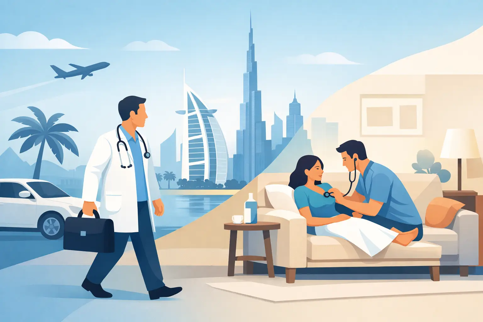 When Doctor Housecalls Make Sense in Dubai