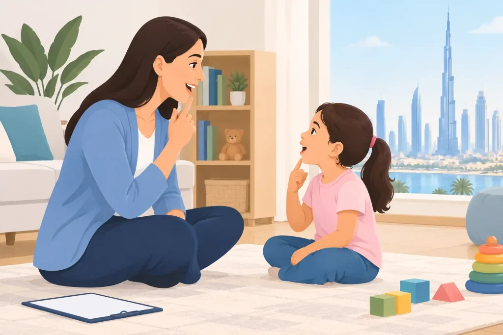 Schedule a Home Speech Assessment in Dubai